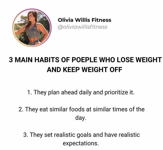 3 things you need to do to keep weight off for good!