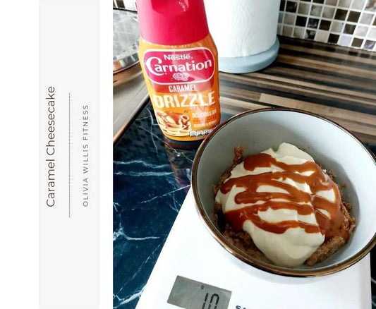 Caramel Cheesecake (Meal Prep Idea)